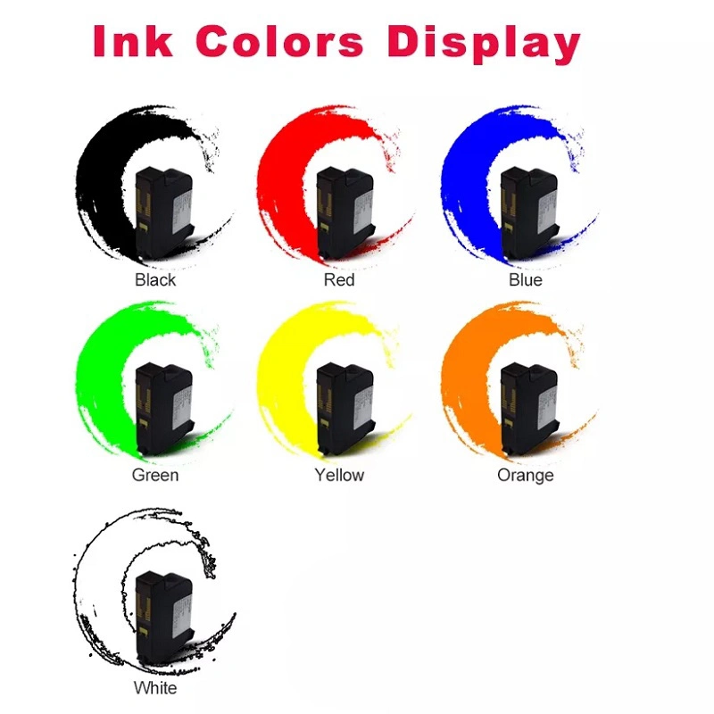 Factory Price Solvent Based Sbk Ink Cartridge for Handheld Coding Inkjet Printer